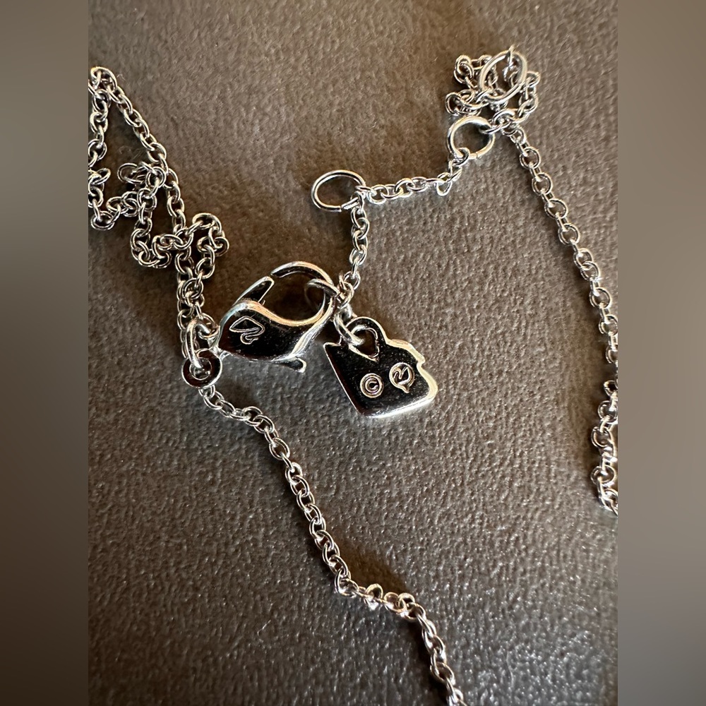 Swarovski crystal necklace. Vintage. Adjustable. - Picture 3 of 9